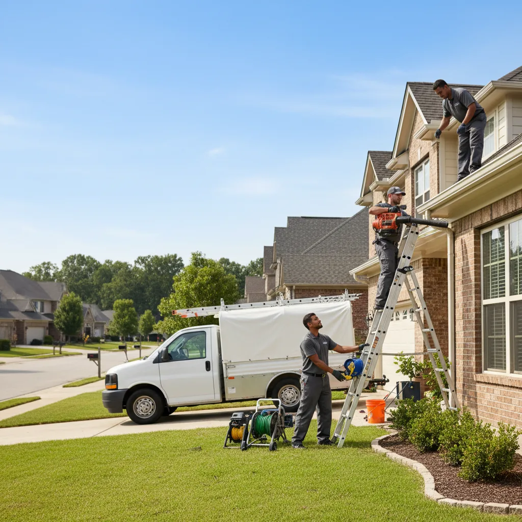 Home Gutter Service in Evant, TX near me